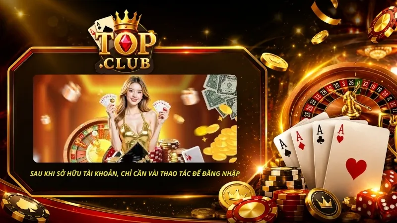 Sau khi sở hữu tài khoản, người chơi chỉ cần vài thao tác để đăng nhập hệ thống