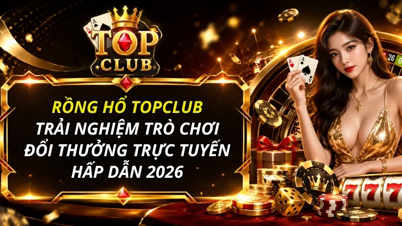 Trải nghiệm Rồng hổ TOPCLUB đổi thưởng hấp dẫn 2026