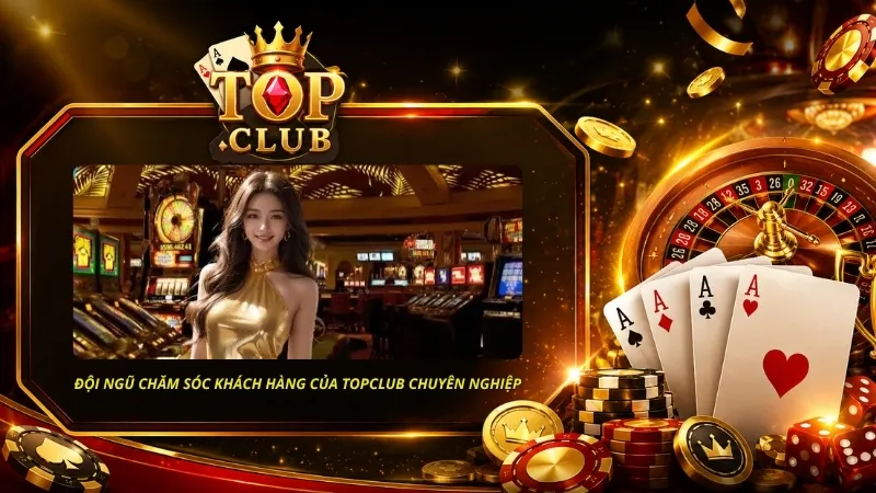 Đội ngũ chăm sóc khách hàng của TOPCLUB được xây dựng chuyên nghiệp, sẵn sàng 24/7